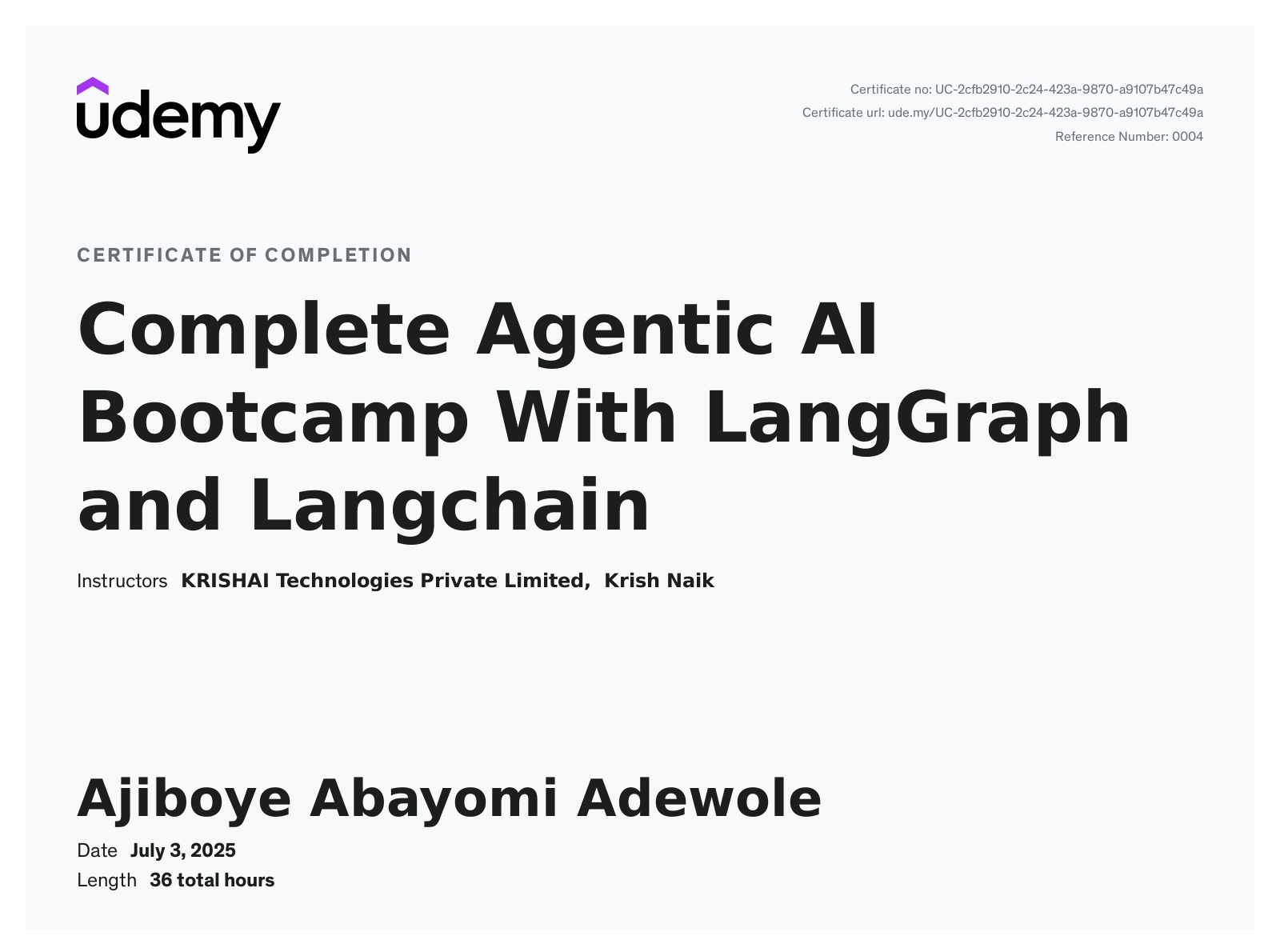 Agentic AI Bootcamp