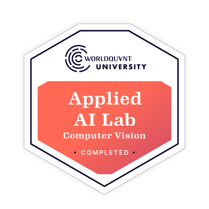 Applied AI Lab - Deep Learning for Computer Vision